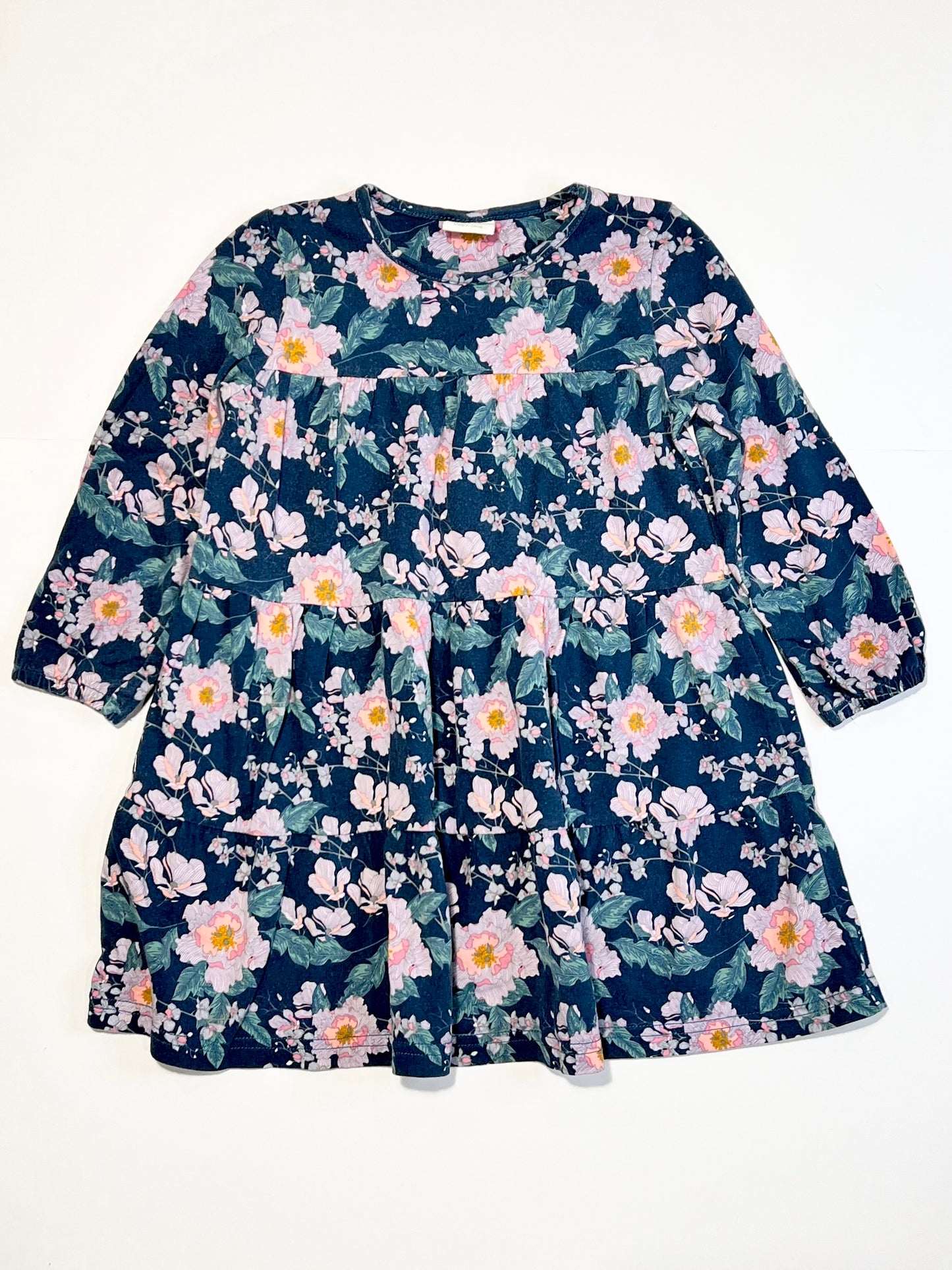Floral jersey dress - Size 3