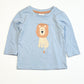 Blue lion top - Size 000