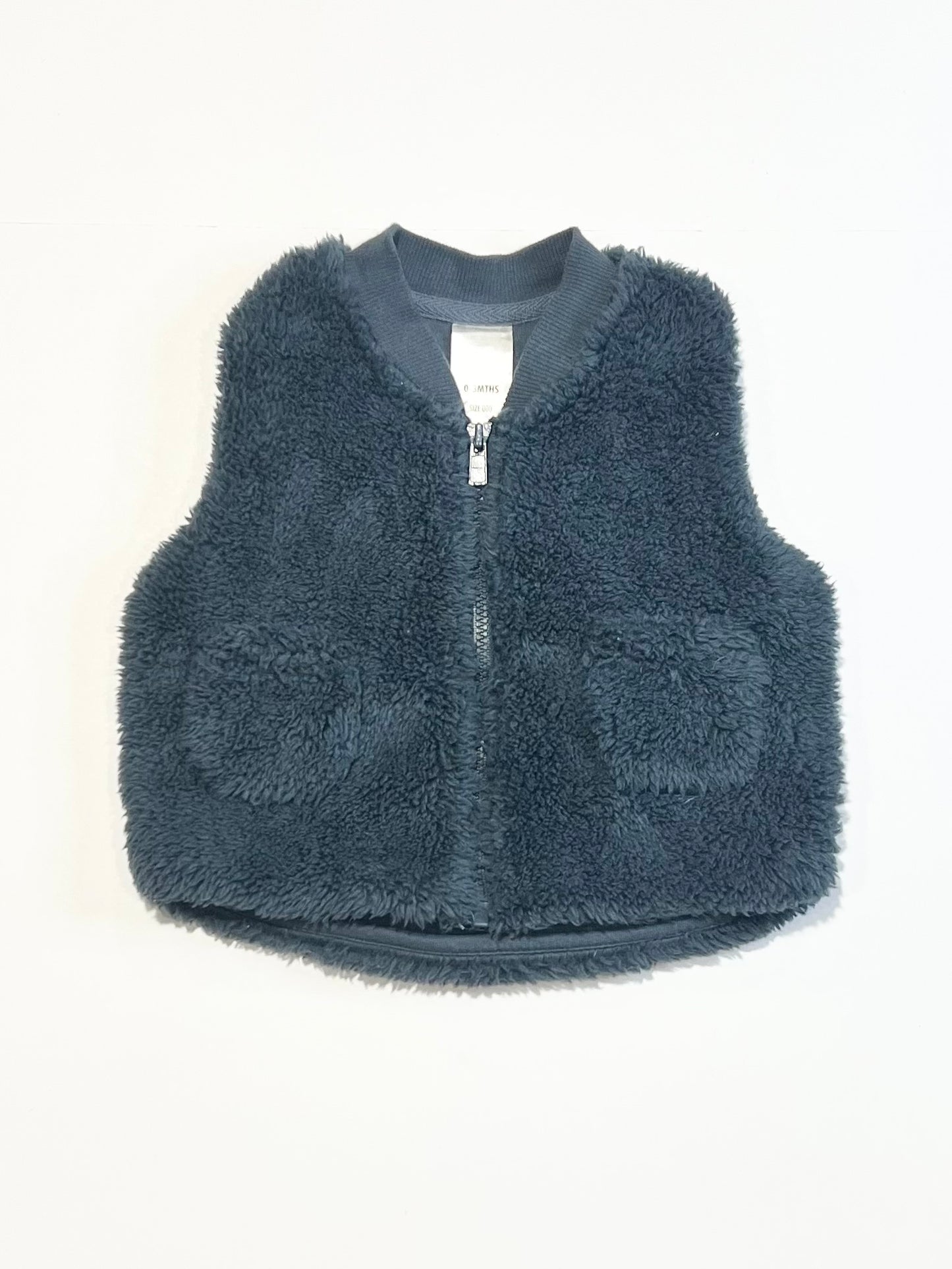 Fleece zip vest - Size 000