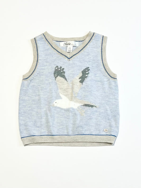 Seagull knit vest - Size 000