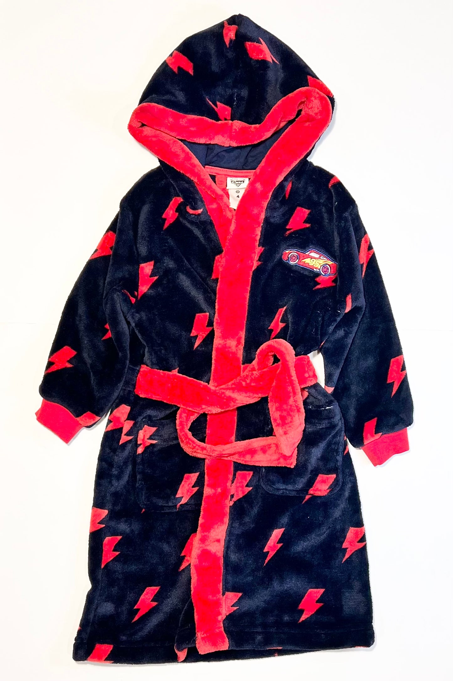 Lightning McQueen dressing gown - Size 4