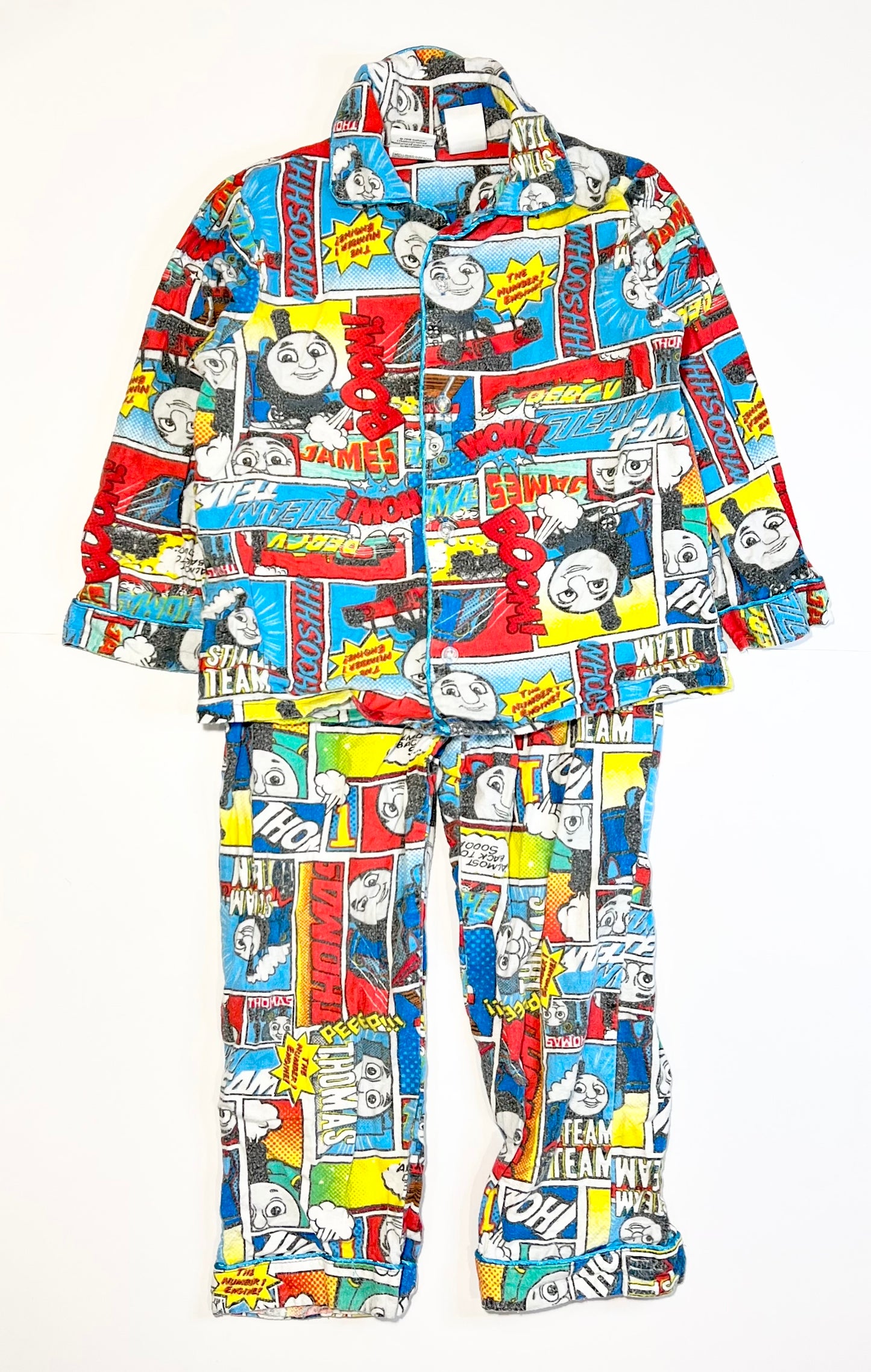Thomas the Tank flannelette pyjamas - Size 4