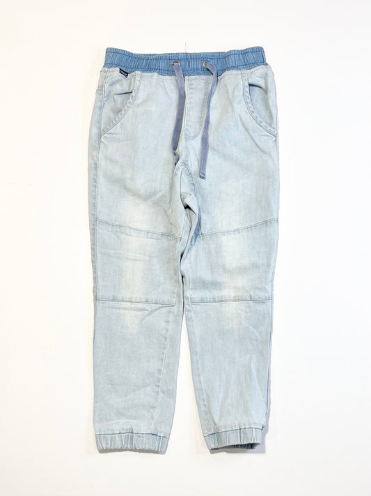Pull-on denim pants - Size 4