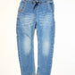 Pull-on denim pants - Size 4-5