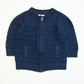 Navy knit jacket - Size 000
