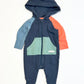 Block colour coverall - Size 000
