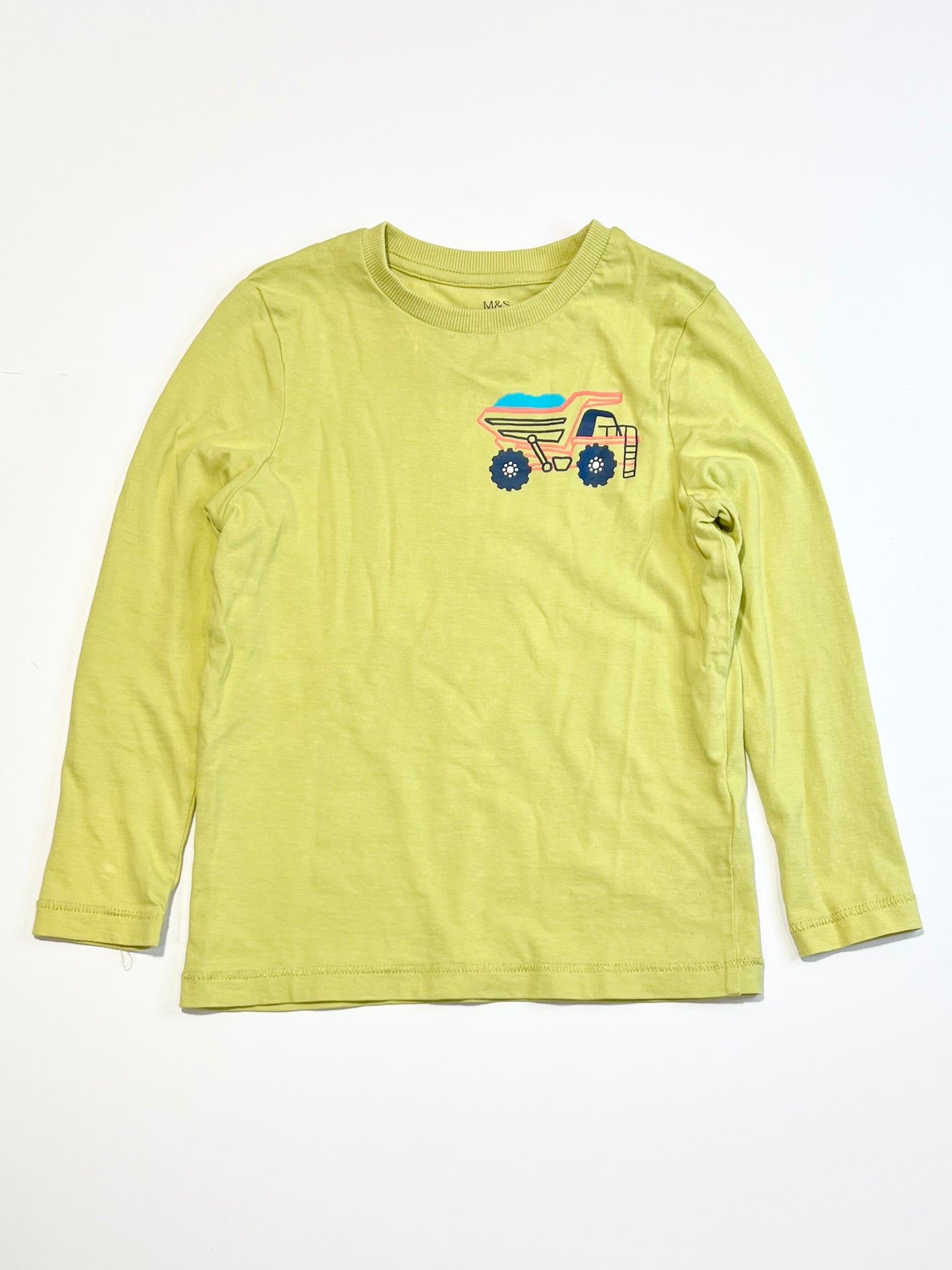 Green dump truck top - Size 4-5
