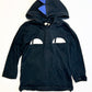 Black hooded top - Size 4