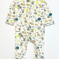 Aussie animals zip onesie - Size 000