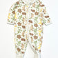 Aussie animals zip onesie - Size 000
