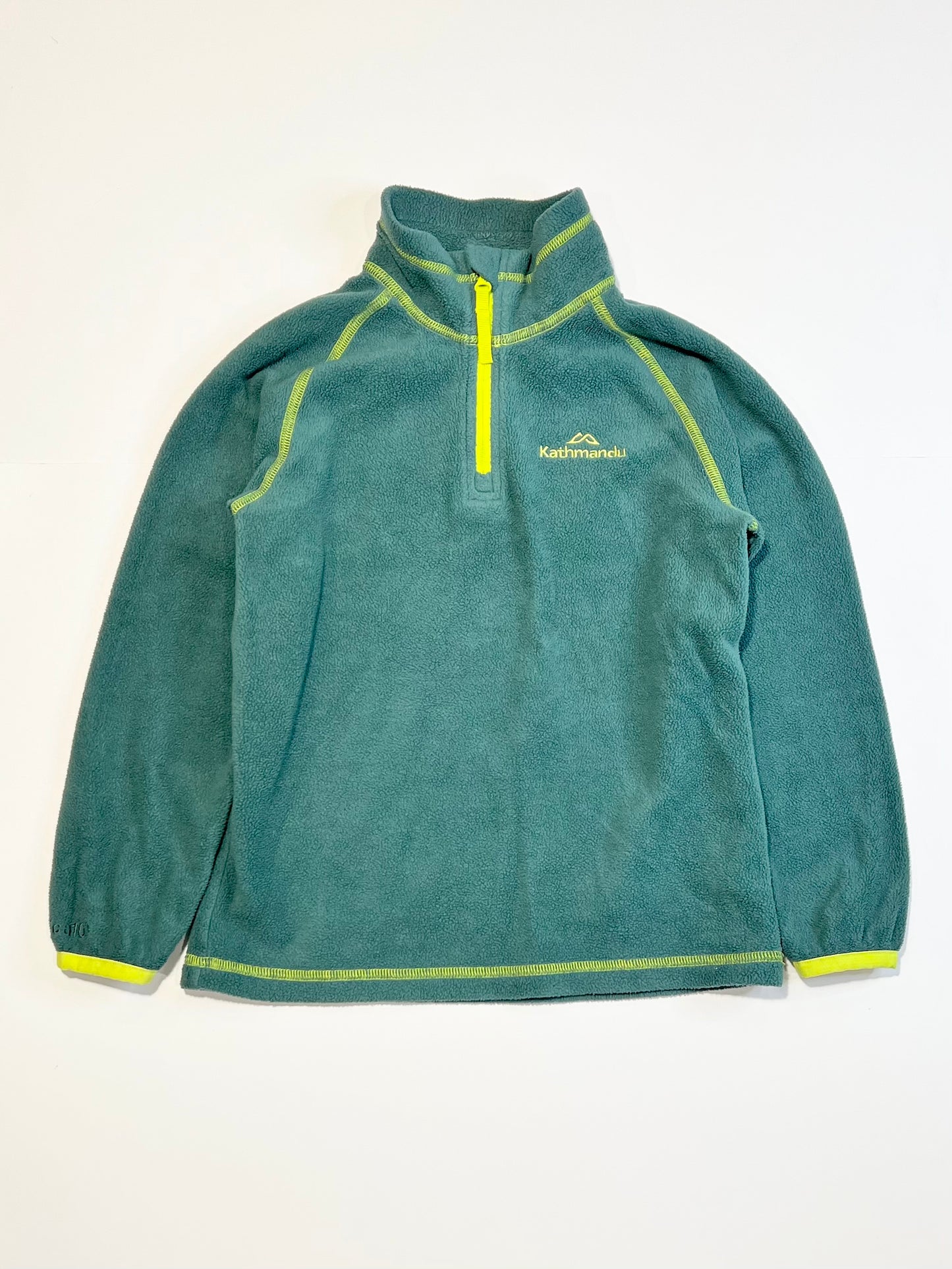 Green fleece sweater - Size 4