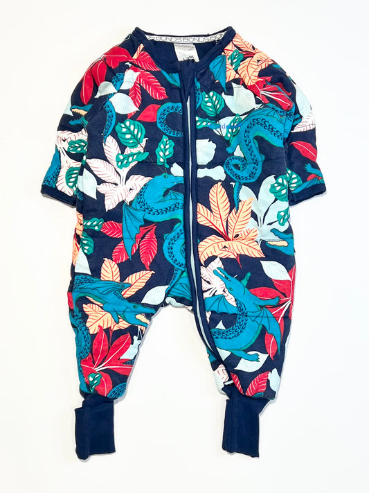 Padded Zippy Wondersuit - Size 000