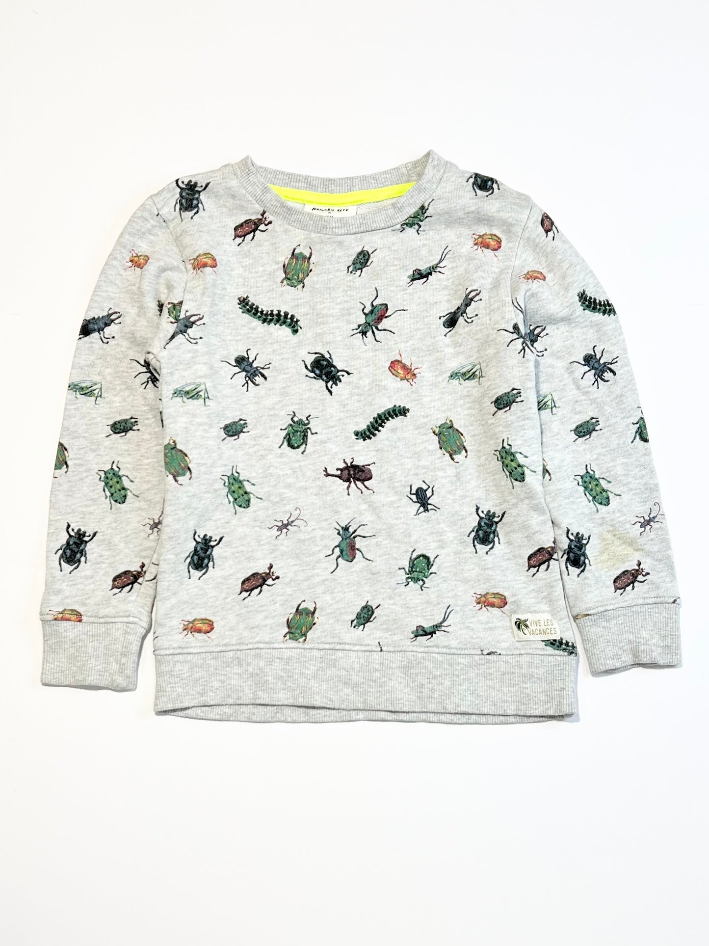 Grey insects sweater - Size 4-6