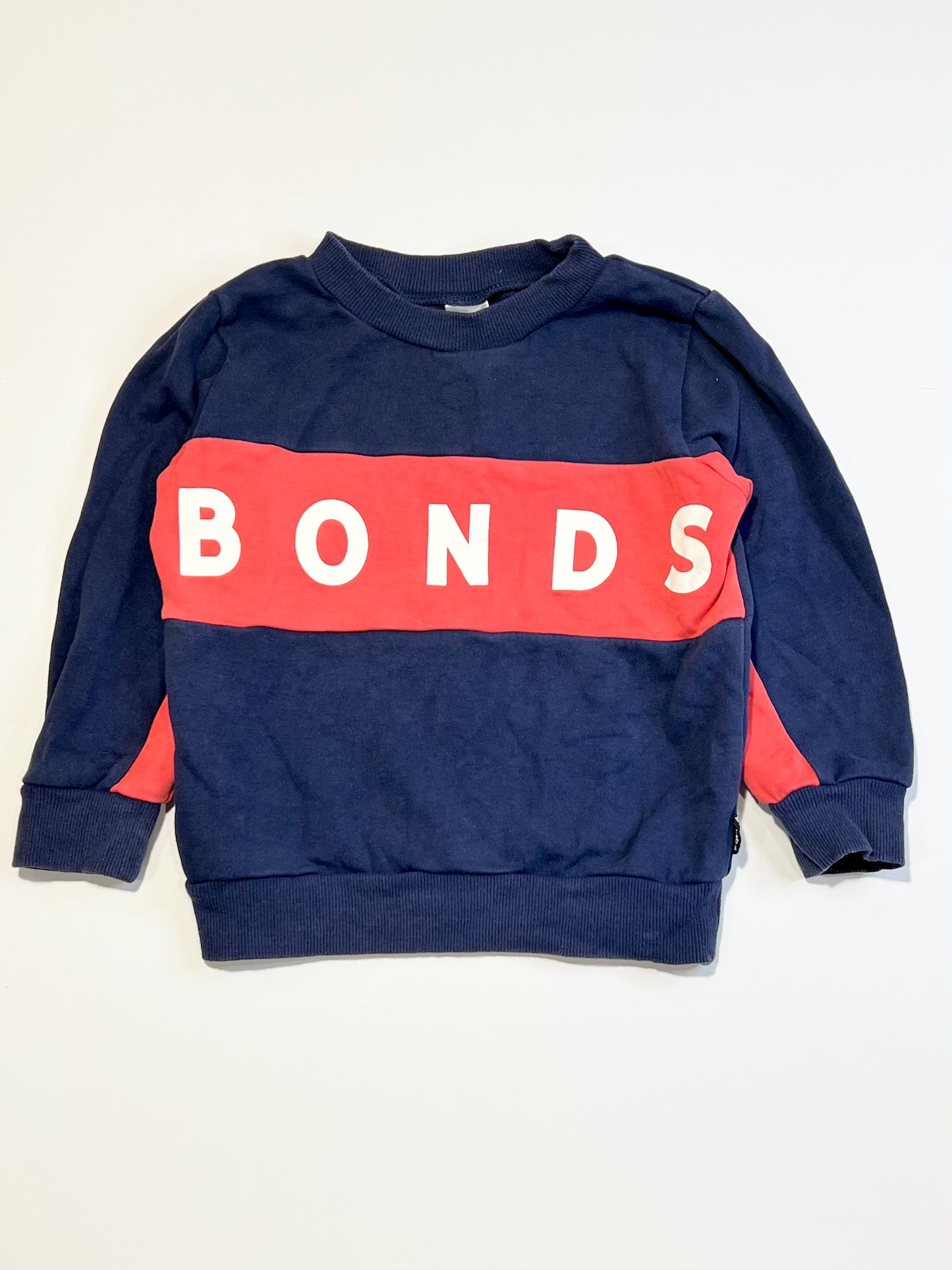 Navy logo sweater - Size 4