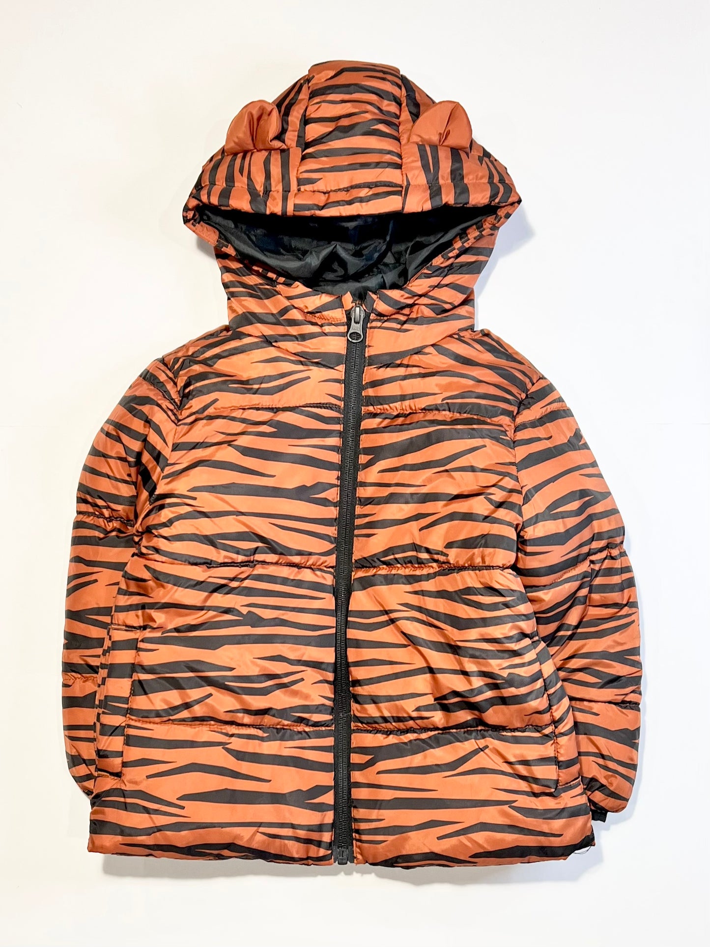 Animal print puffer jacket - Size 4