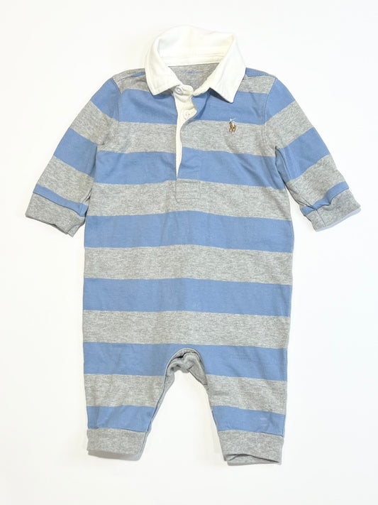 Striped polo onesie - Size 000
