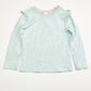 Blue ruffle top - Size 4