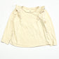 Tan ruffle top - Size 4