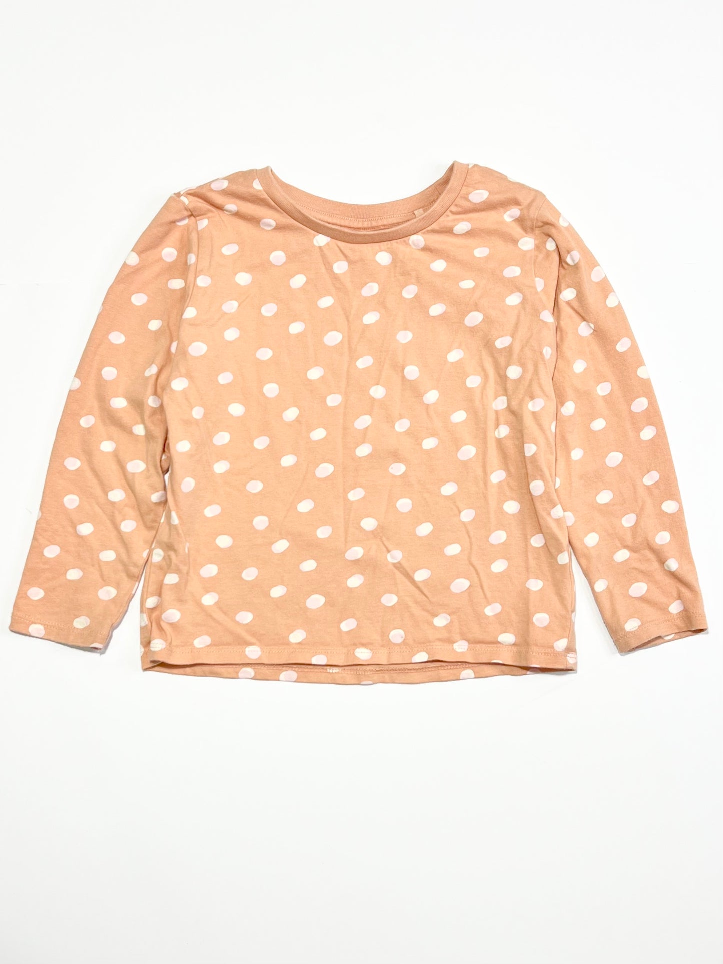 Pink spotty top - Size 4