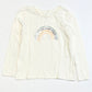 Sequined rainbow top - Size 4