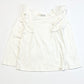 White ruffle top - Size 4