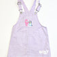 Purple pinafore - Size 4