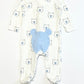 Blue bears zip onesie - Size 000