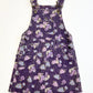 Floral corduroy pinafore - Size 4-5