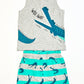 Croc pyjamas brand new - Size 4