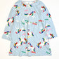 Jersey unicorns dress - Size 4-6