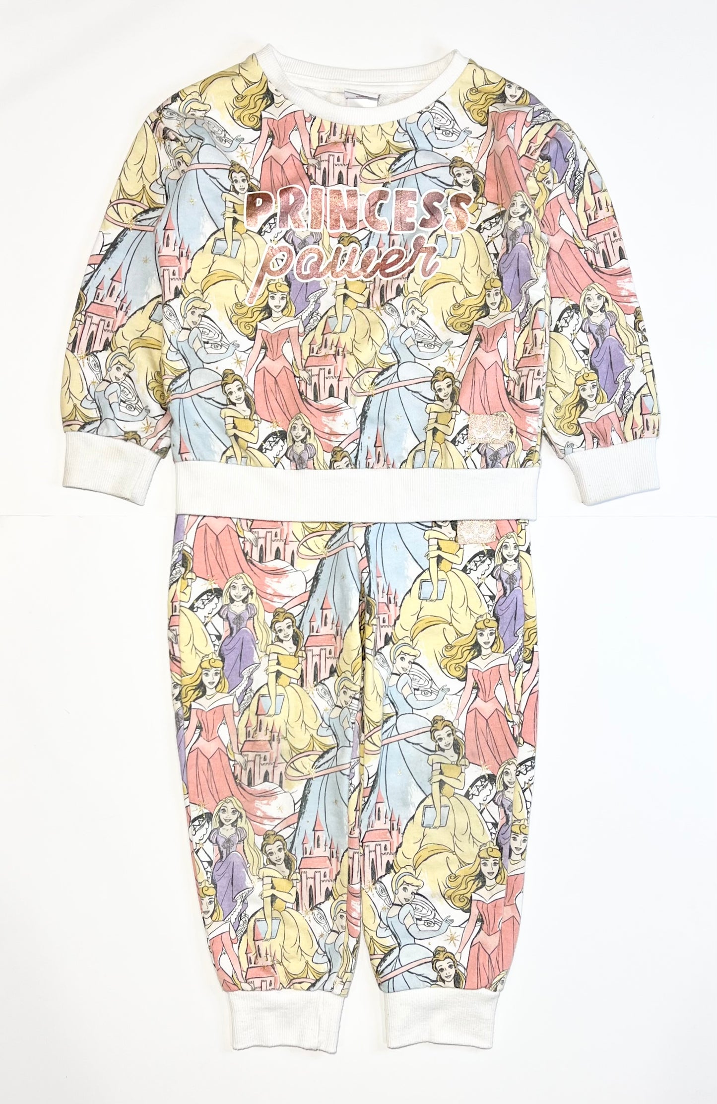 Princess power tracksuit - Size 4