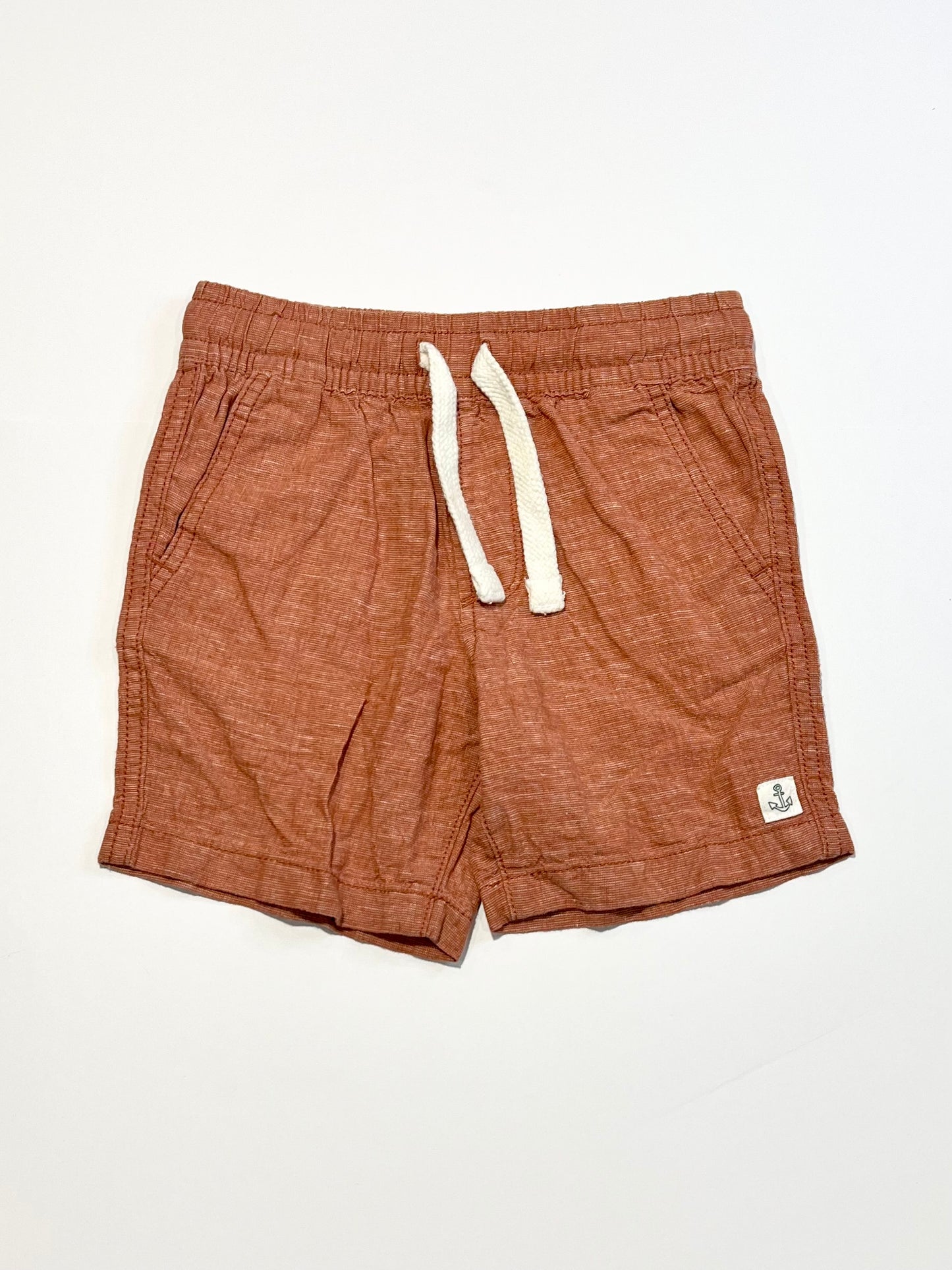 Linen blend shorts - Size 4