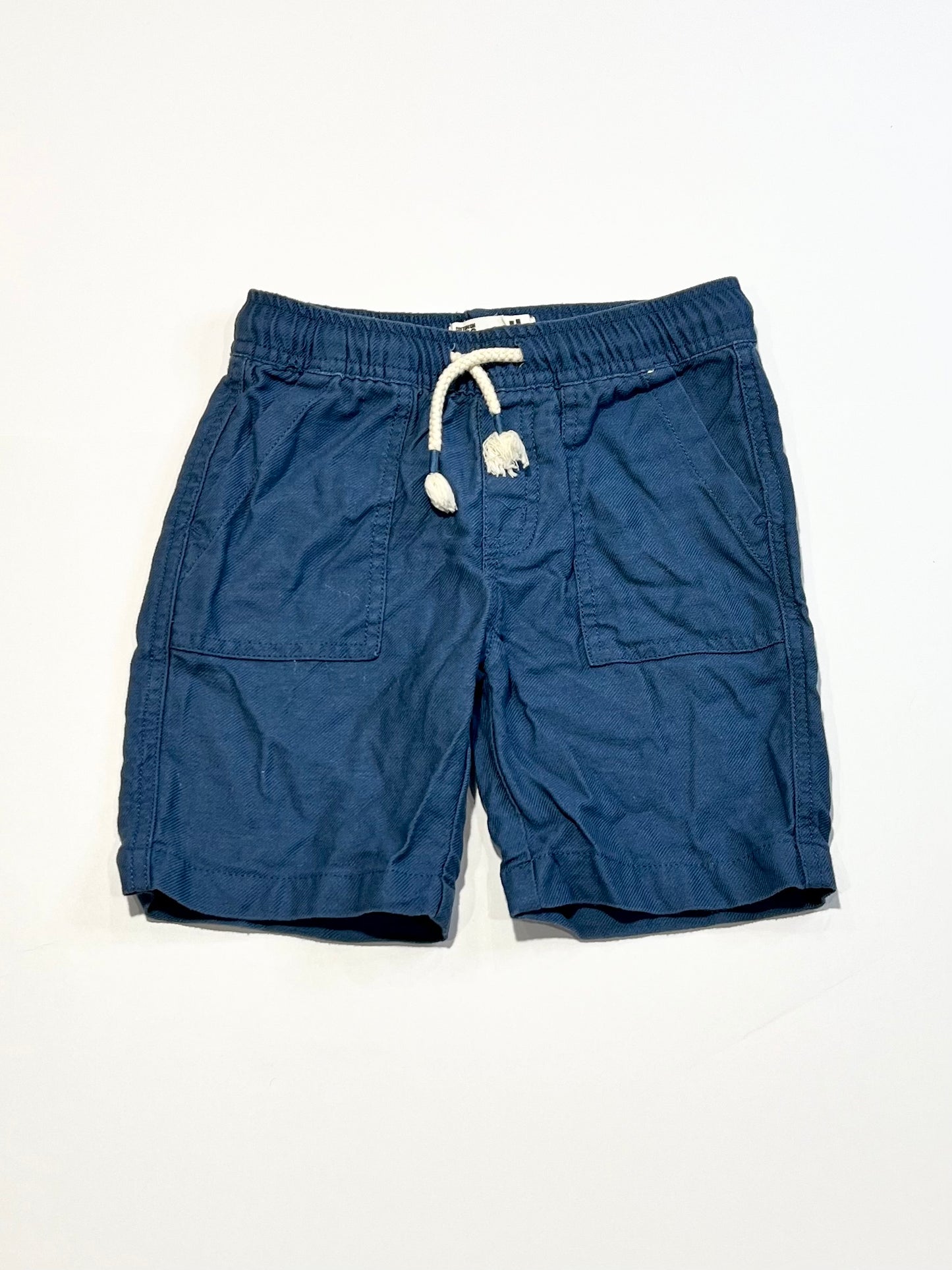 Blue woven shorts - Size 4