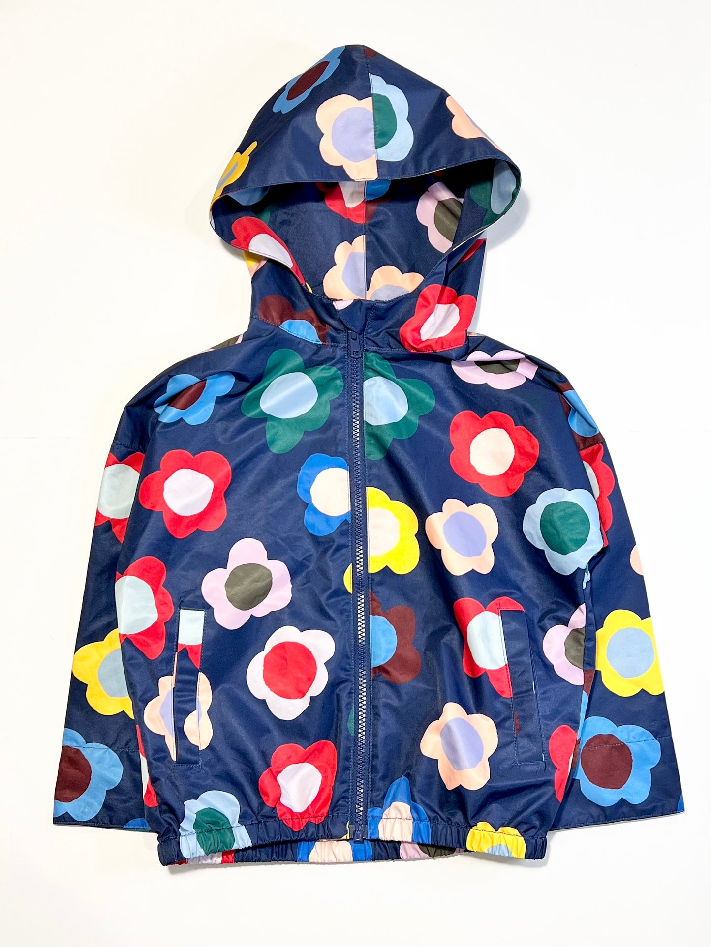 Floral raincoat - Size 4-6