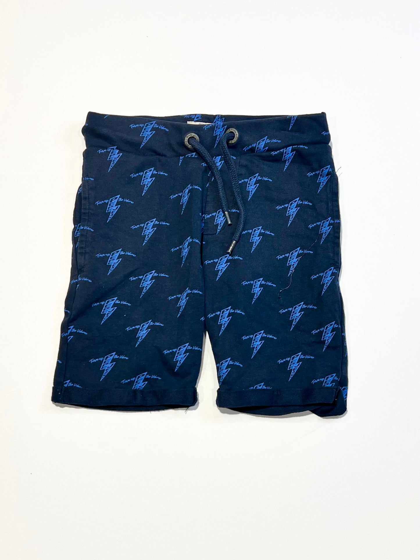 Navy sweat shorts - Size 4
