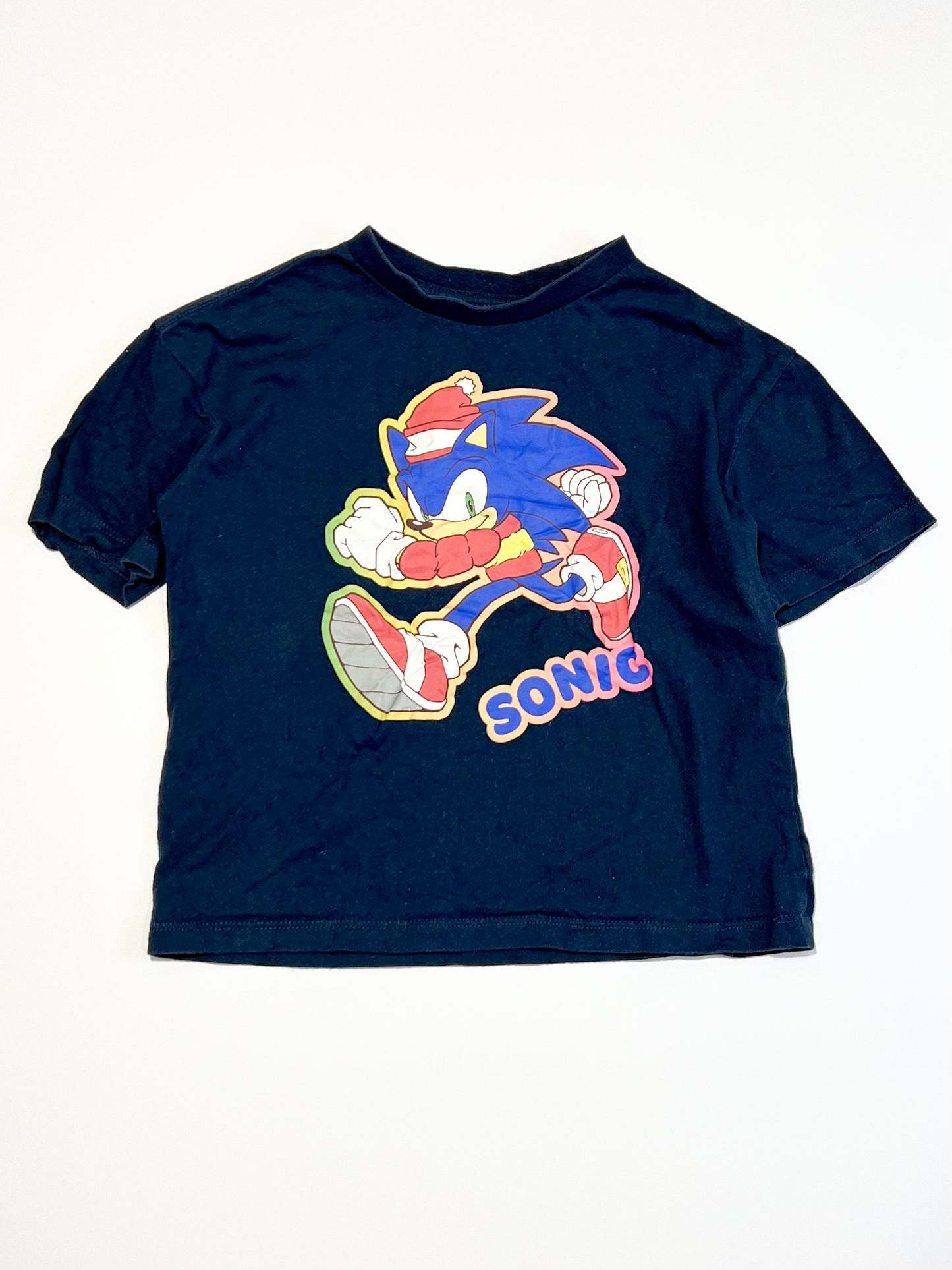 Christmas Sonic tee - Size 4