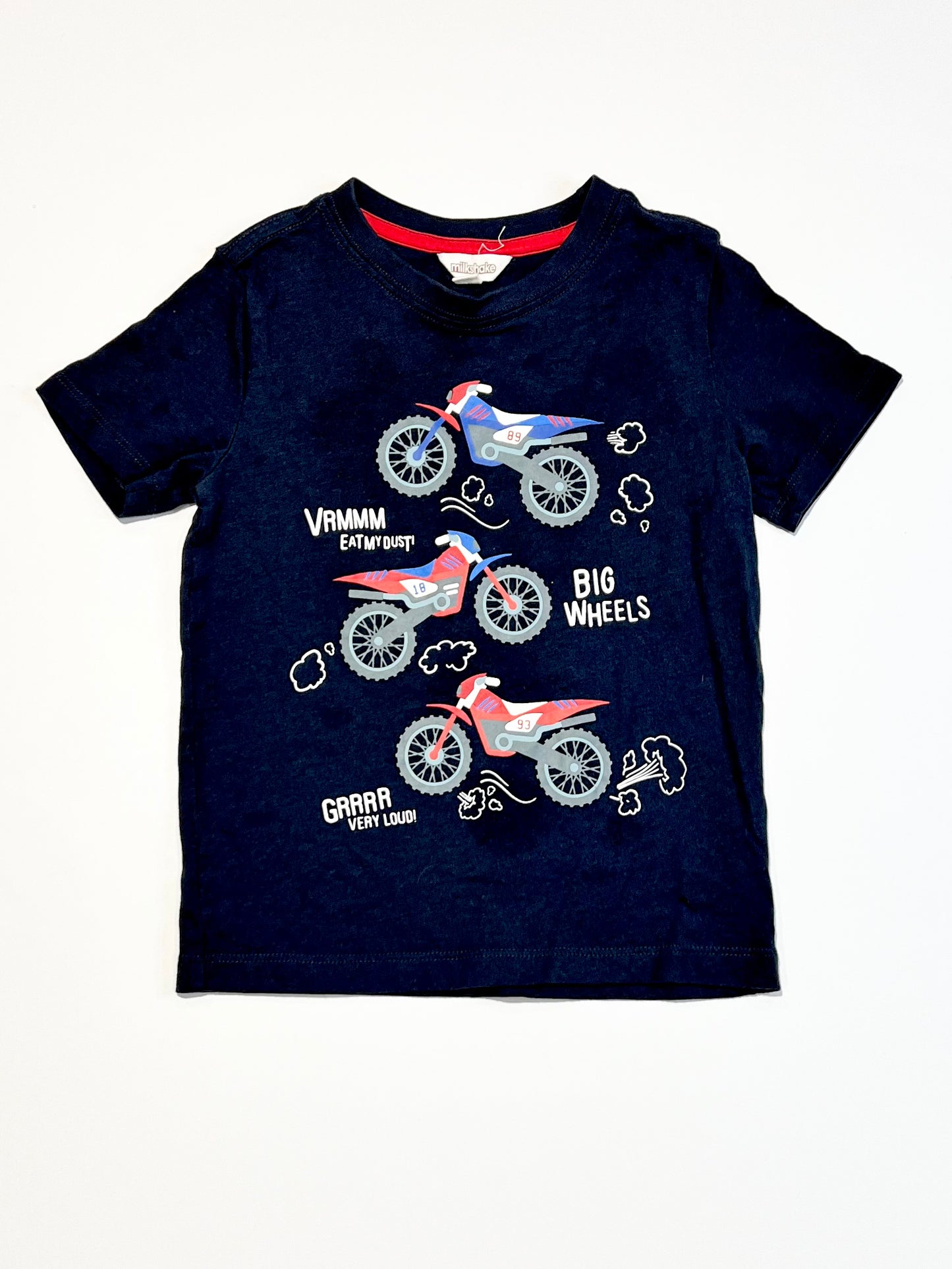 Big wheels tee - Size 4