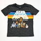 Grey Star Wars tee - Size 4