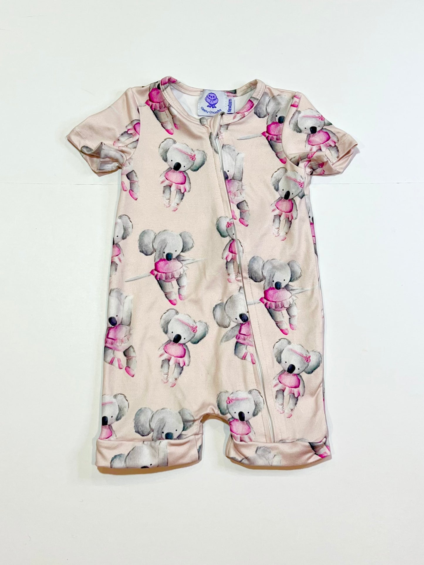 Koalas zip romper - Size 0000