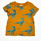 Brown dino tee - Size 4