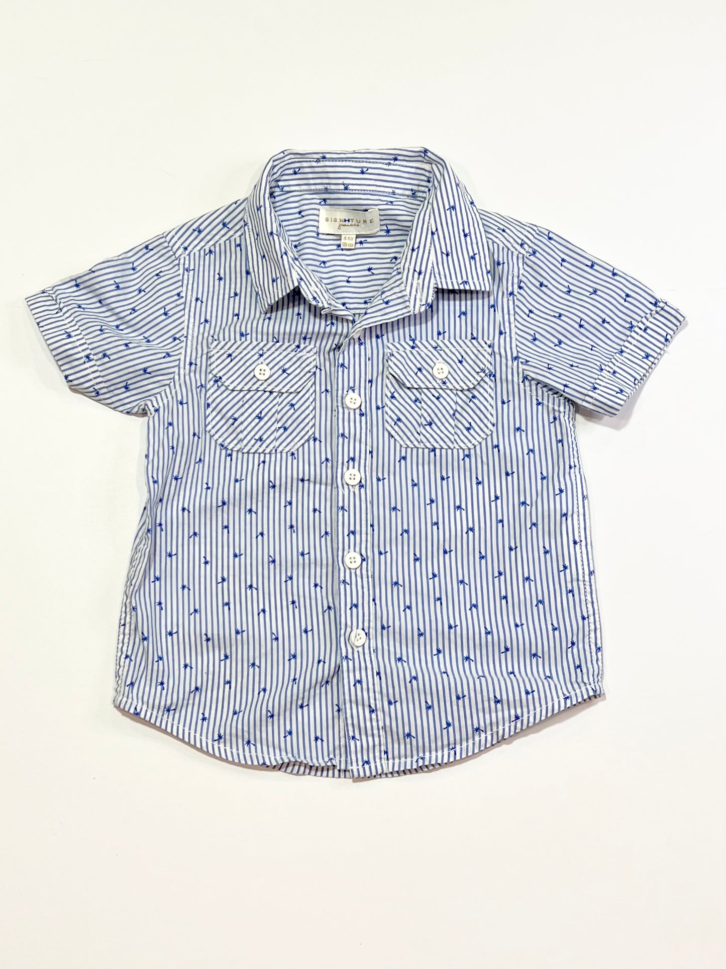 Striped palms shirt - Size 4