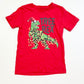Tree-Rex Christmas tee - Size 4