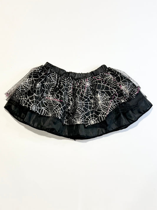 Halloween cobweb tulle skirt - Size 3-7