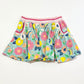 Floral jersey skirt - Size 4