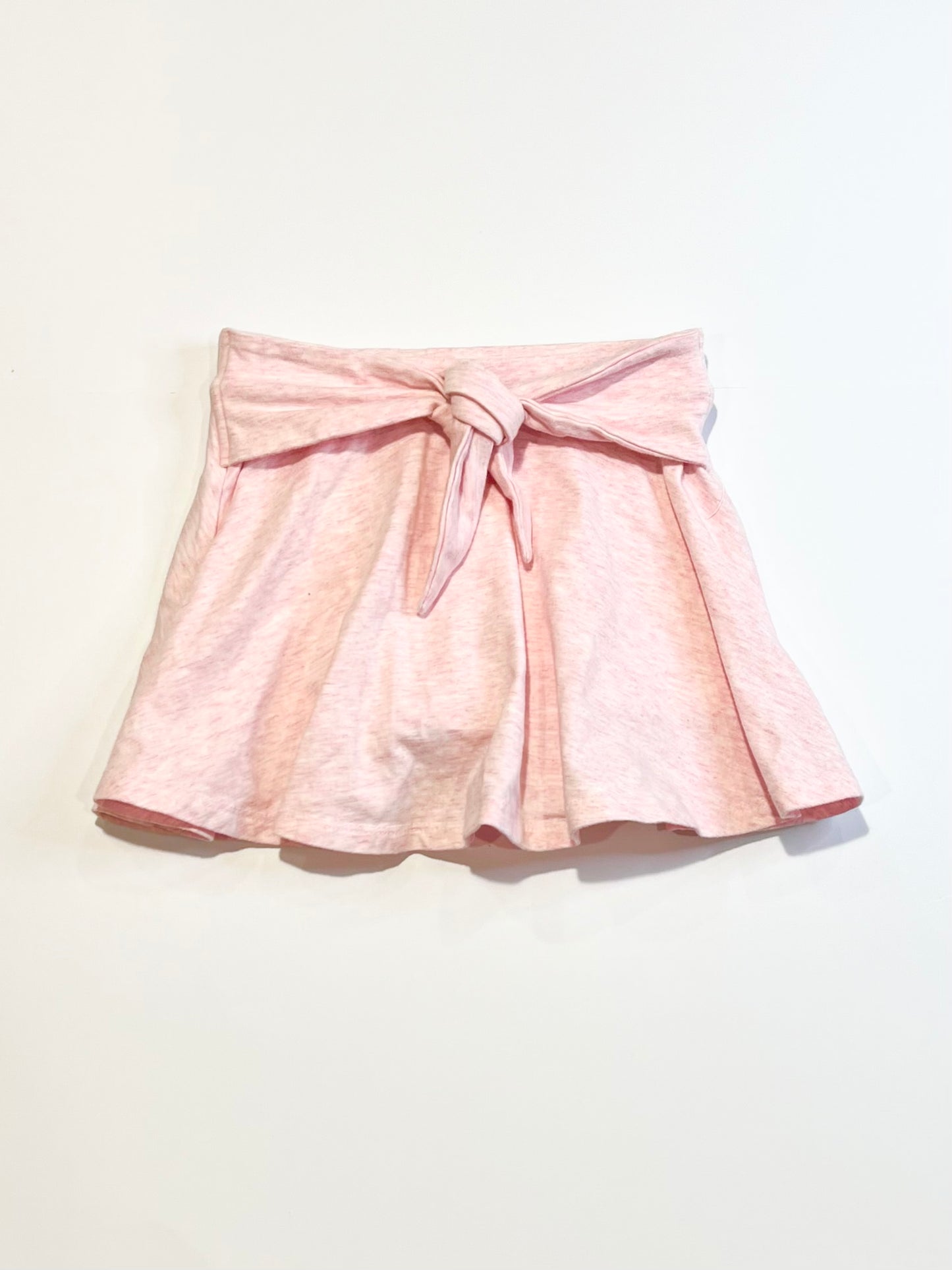 Pink jersey skort - Size 4