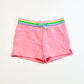 Fluro pink jersey shorts - Size 3-4