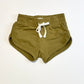 Green jersey shorts - Size 4