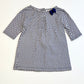 Navy floral top - Size 4