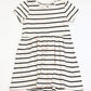 Striped speckled jersey dress - Size 4