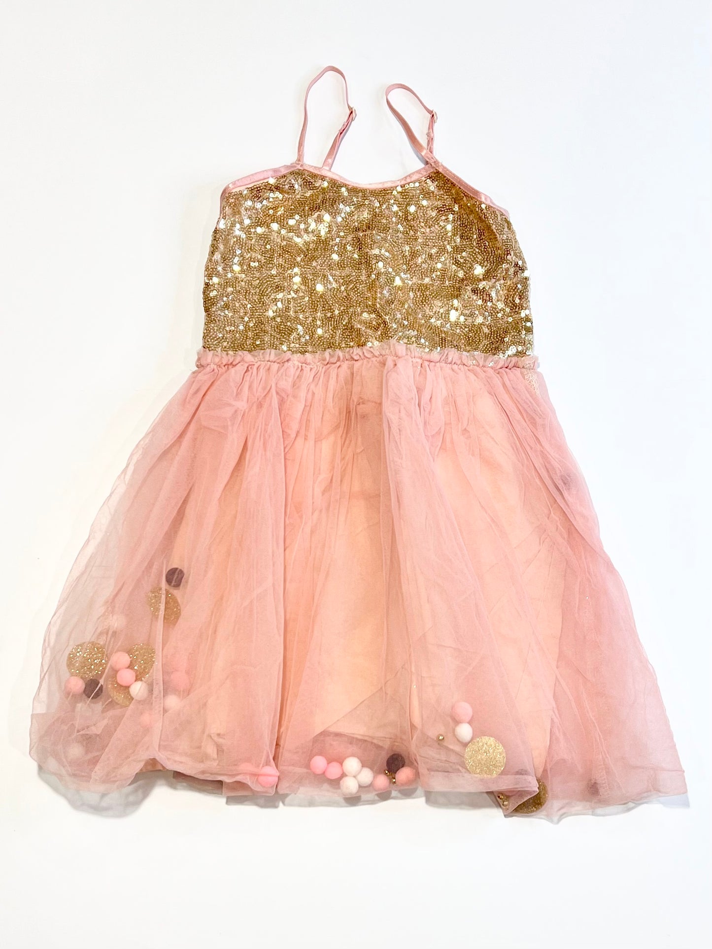 Sequined tulle dress - Size 4